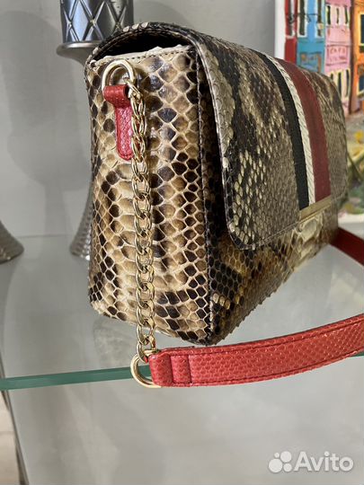 Сумка Италия натуральный питон эксклюзив