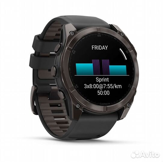 Garmin Fenix 8 51 Sapphire Solar Carbon Gray DLC
