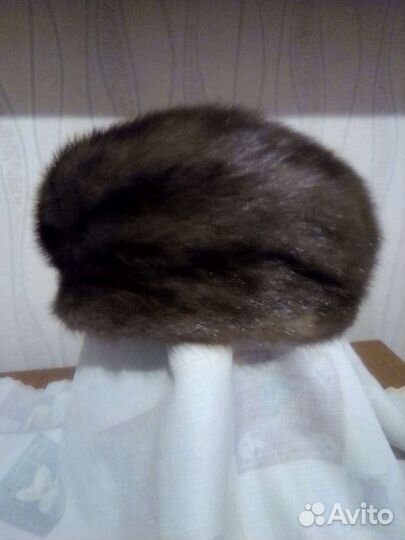 Берет норковый