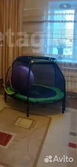 Детский батут с сеткой для дома, бу