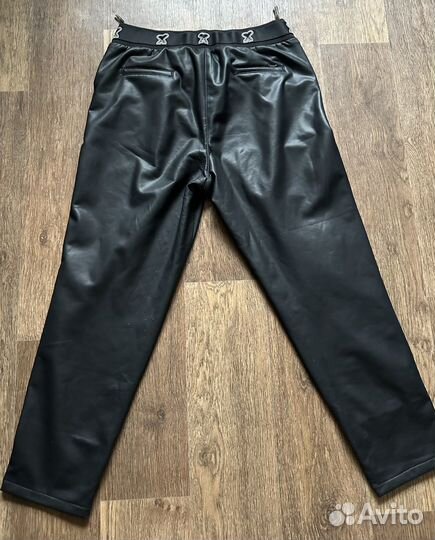 Брюки из экокожи,женские,Турция