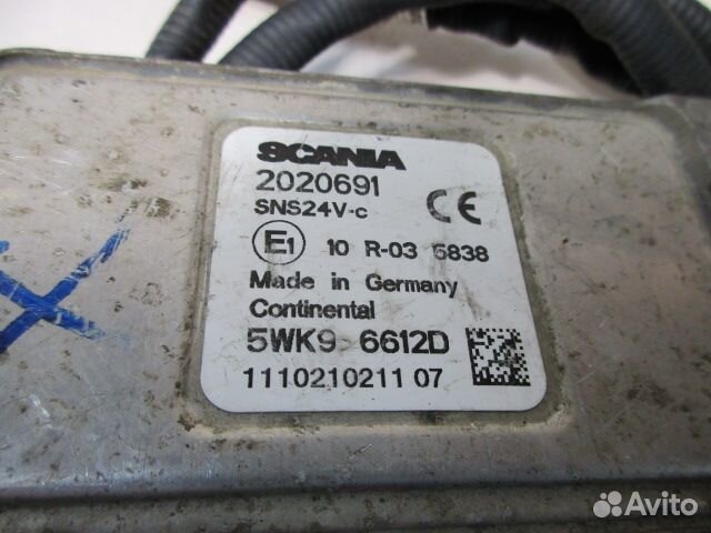 Датчик кислородный Lambdasonde Scania P,G,R series