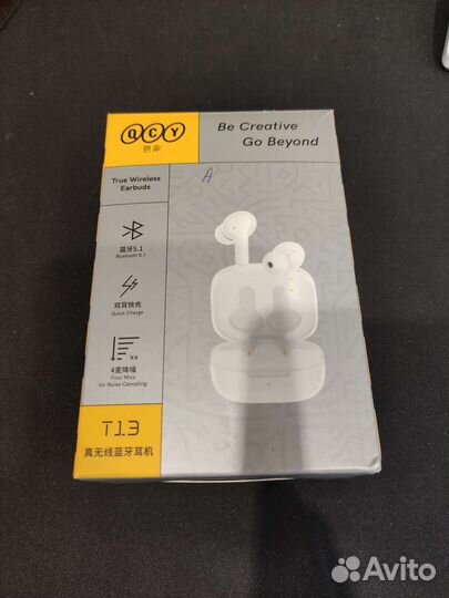 Беспроводные наушники QCY T13