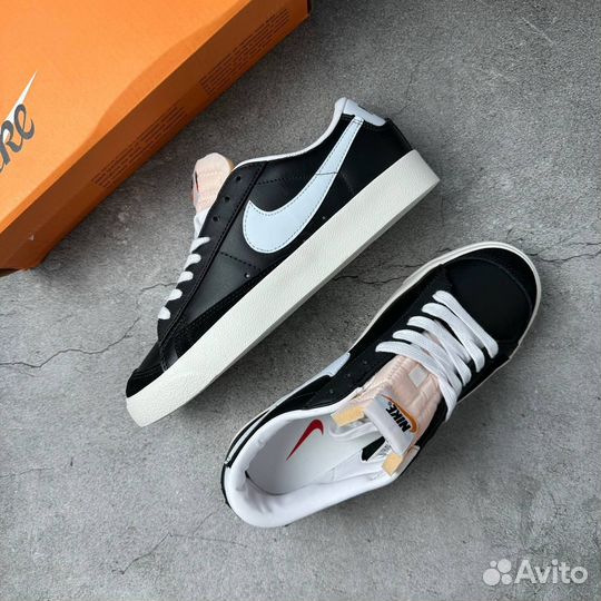 Кроссовки Nike Blazer Low 77 Vintage Black White