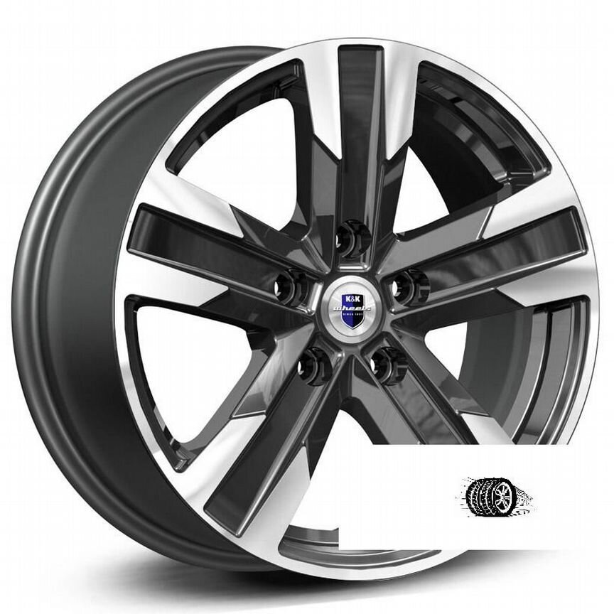 Литые диски K&K 7×R16 5×100
