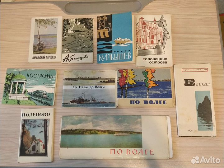 Наборы открыток ссср(60годы,70,80