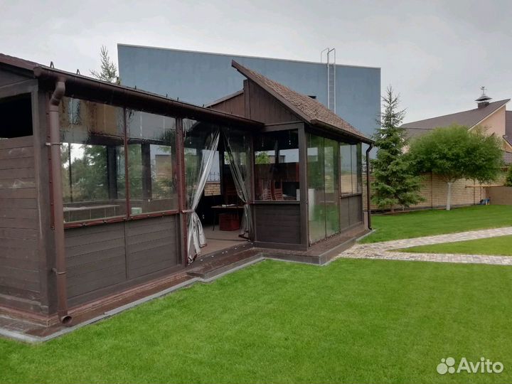 Мягкие Окна из тента пвх для беседок