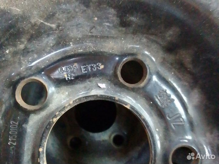 Колеса зимние r15 5*110