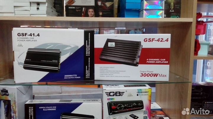 Автомобильный усилитель звука