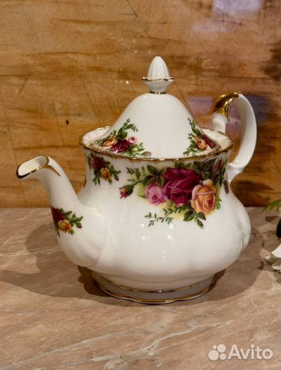 Заварочный чайник очень редкий Old country roses