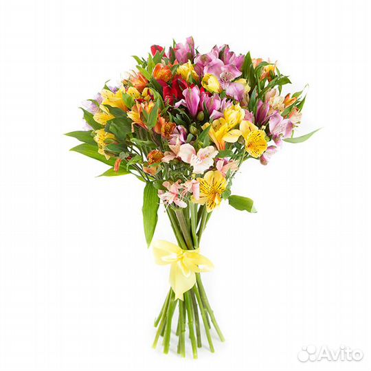 Букет из 15 Альстромерий Куба