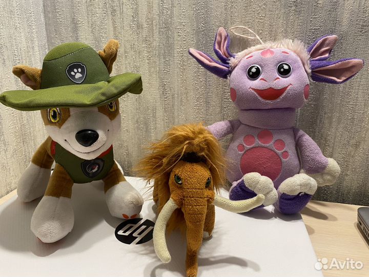 Мягкие игрушки из мультфильмов