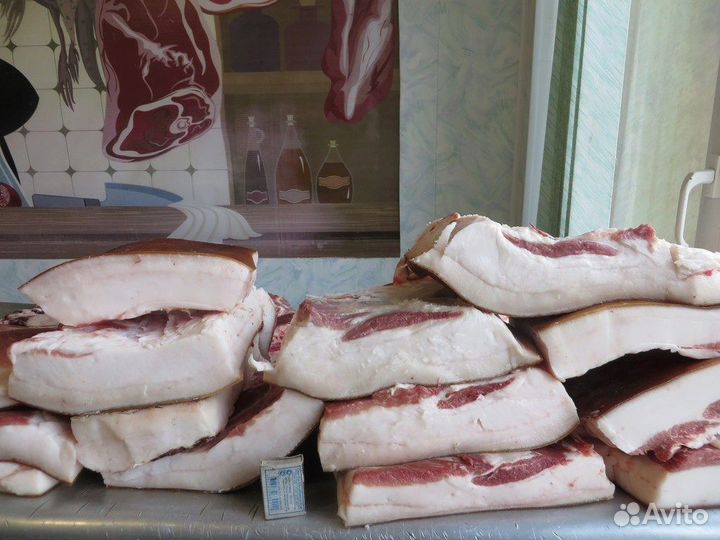 Сало свежее