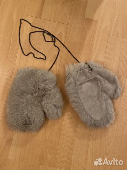 Варежки Alla Pugachova, мех