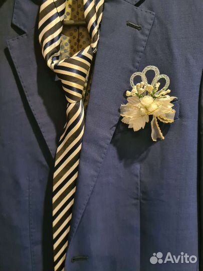 Запонки, зажим для галстука, бутоньерка
