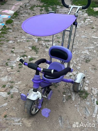 Велосипед детский с ручкой