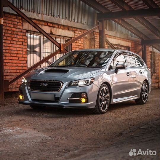Передний сплиттер, губа для Subaru Levorg VM 14-17