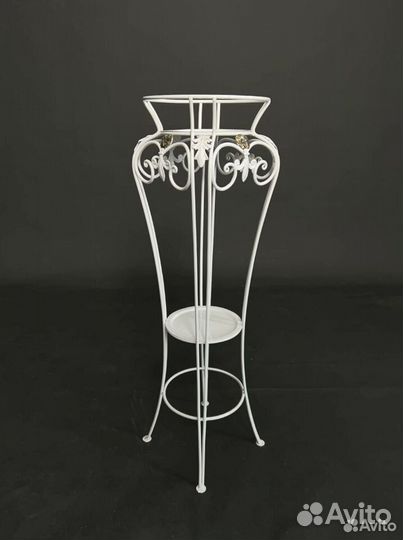Подставка для цветов кованая напольная