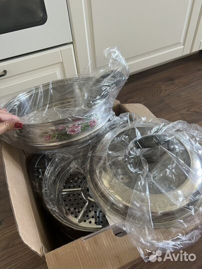 Кастрюля-мантоварка