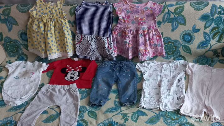 Вещи пакетом на девочку 2 года