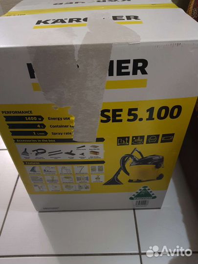 Новый моющий пылесос Karcher SE 5.100