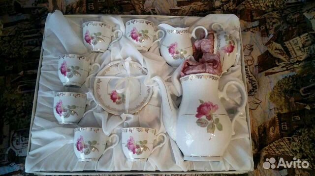 Сервиз чайный фарфор Чехия