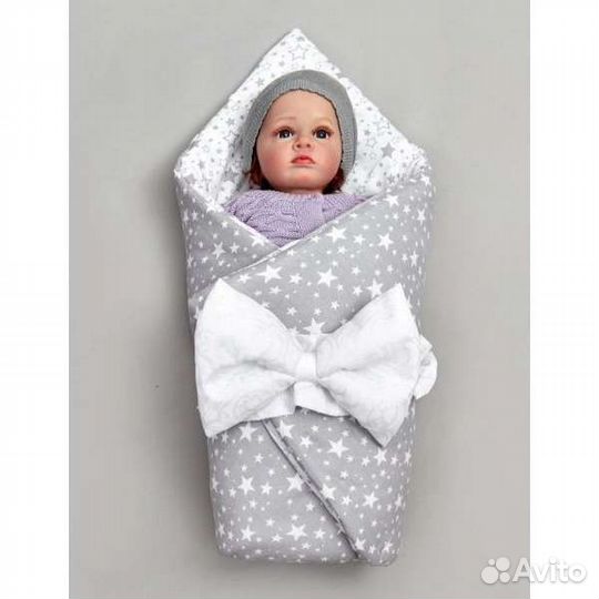 Конверт одеяло на выписку лето