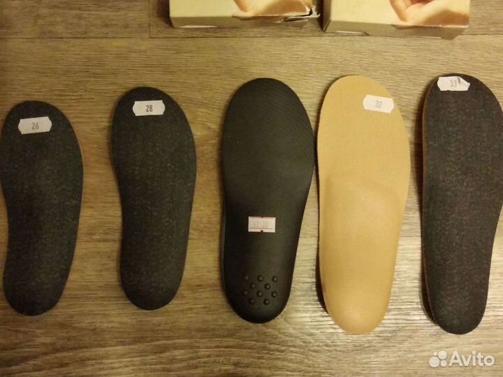 Стельки ортопедические детские