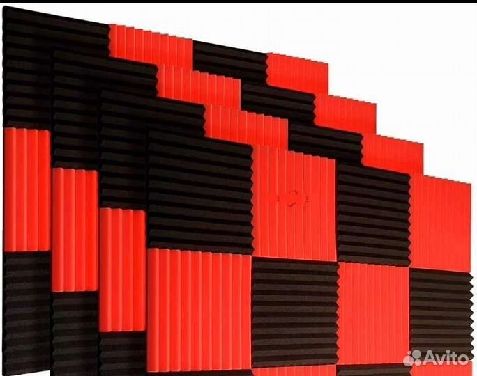 Акустический поролон 30х30см 2.5см