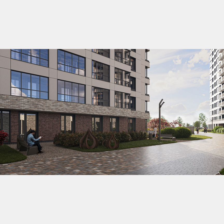 2-к. квартира, 66 м², 2/13 эт.