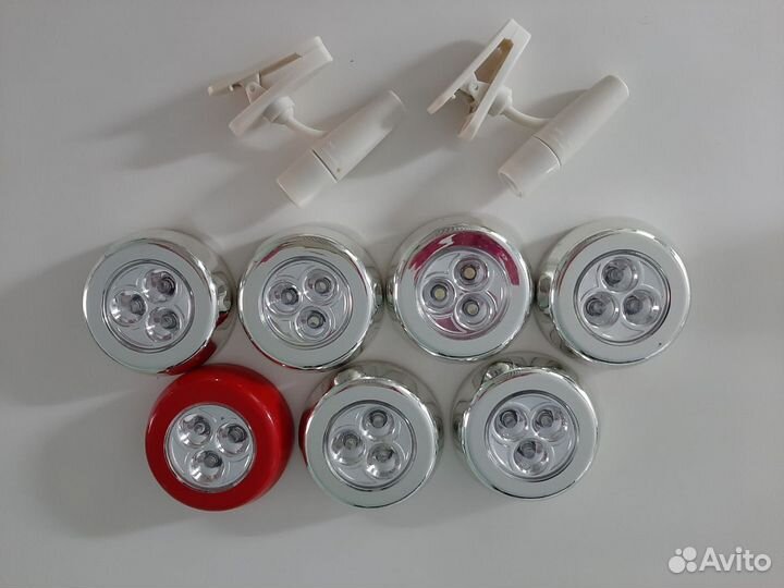 Светильники на батарейках IKEA ramsta 9 шт