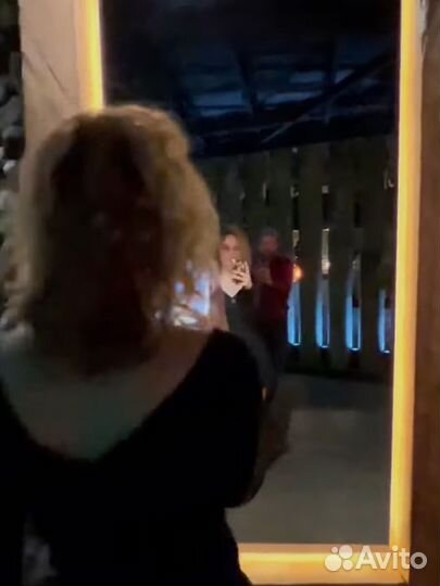 Рама из бруса для зеркала