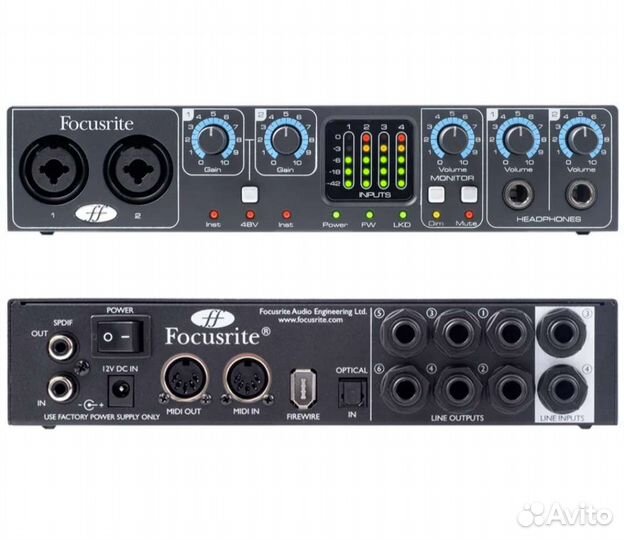 Focusrite Saffire PRO 24 Внешняя звуковая карта
