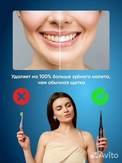 Электрическая зубная щетка pecham