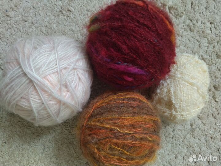Пряжа для вязания, 1,15 кг