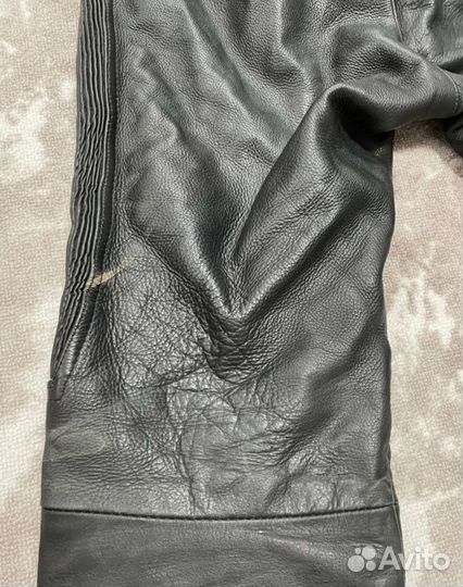 Мотоштаны кожаные