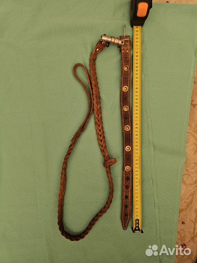 Ошейник с поводком