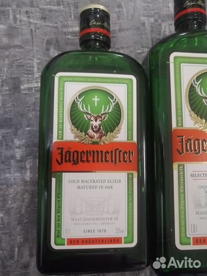 Бутылки от алкоголя Jagermeister, Кочари и др
