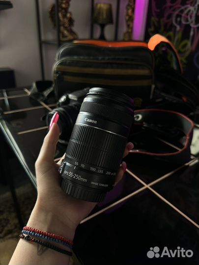 Объектив Canon EF S 55-250mm