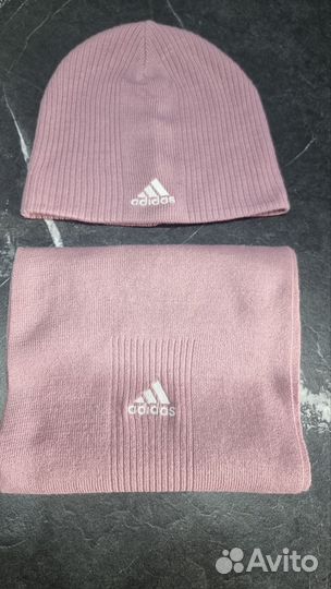 Комплект шапка и шарф женские