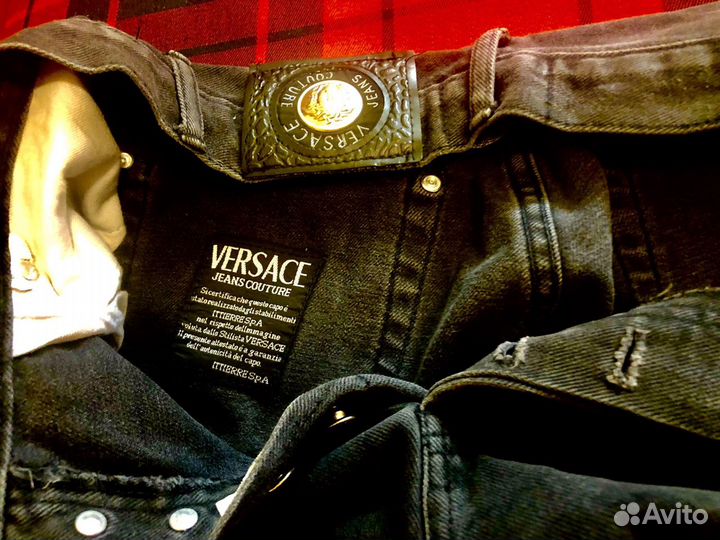 Джинсы versace оригинал Версаче