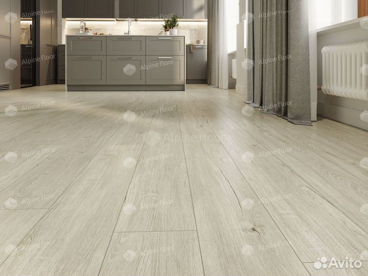 Ламинат SPC AlpineFloor ECO6-8 Секвойя Снежная