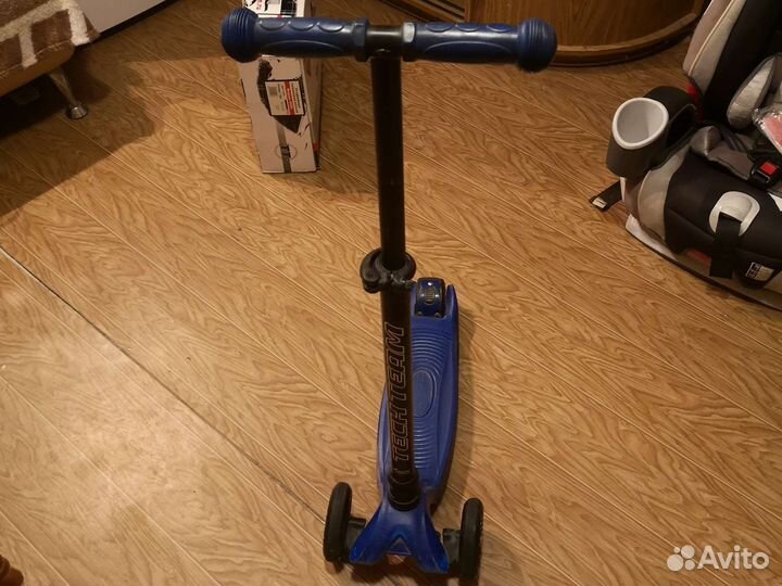 Самокат детский трехколесный бу