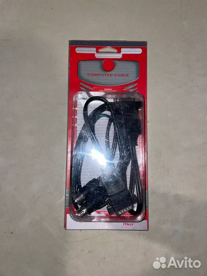 Аудио кабель для midi и компьютера