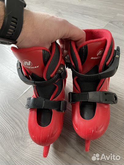 Коньки детские раздвижные