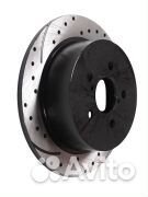 Комплект дисков тормозных задних перфорированных s