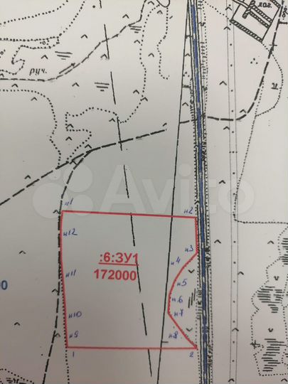 Участок 17,2 га (СНТ, ДНП)