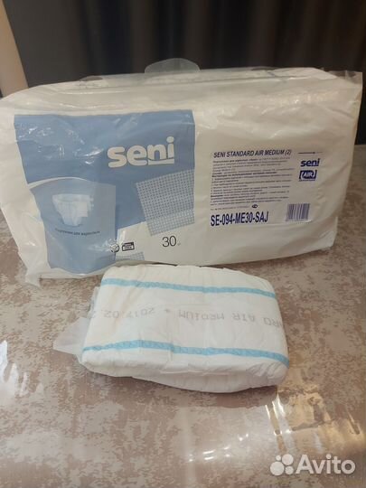 Памперсы seni размер М2