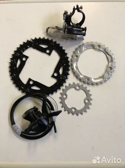 Передняя система переключения скоростей