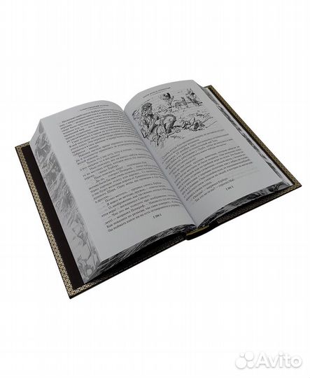 Жюль Верн. Таинственный остров.В кожаном переплете